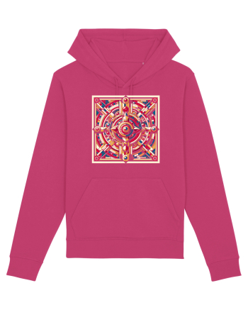 ABSTRACT GEOMETRIC 8 Raspberry