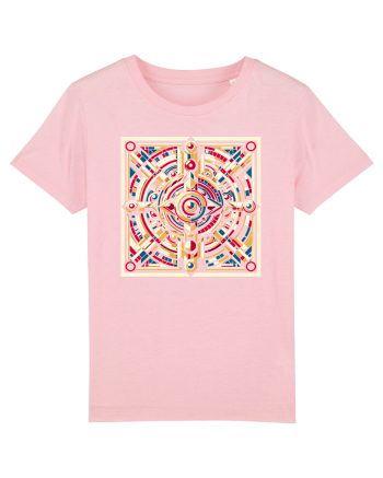 ABSTRACT GEOMETRIC 8 Cotton Pink