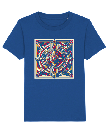 ABSTRACT GEOMETRIC 8 Majorelle Blue
