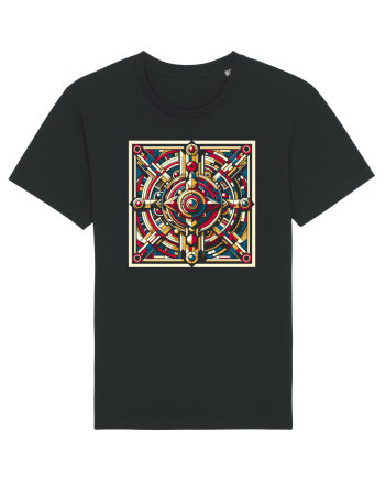 ABSTRACT GEOMETRIC 8 Black