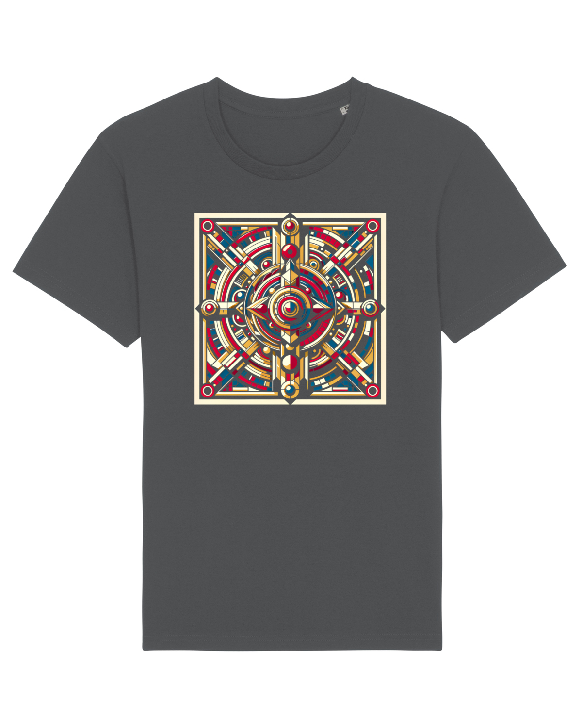 Tricou mânecă scurtă Unisex Rocker Anthracite