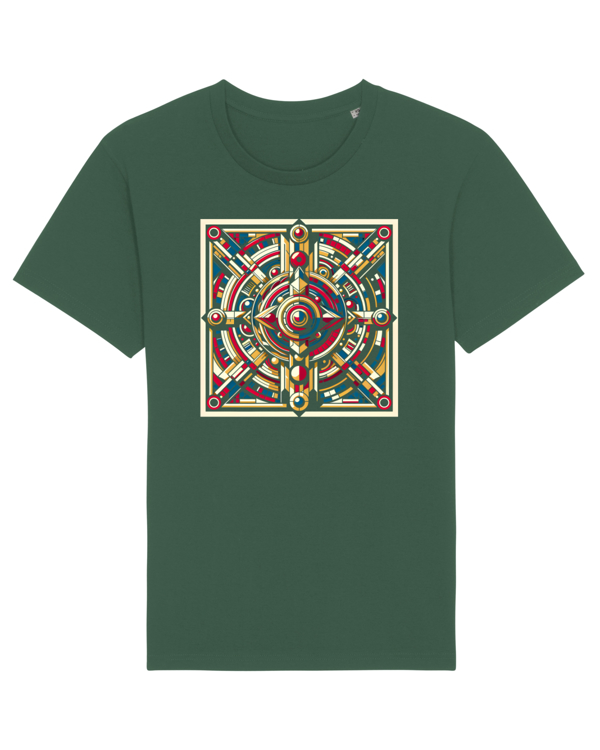 Tricou mânecă scurtă Unisex Rocker Bottle Green