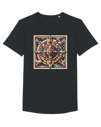 ABSTRACT GEOMETRIC 8 Black