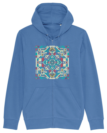 ABSTRACT GEOMETRIC MINIMALIST 8 Bright Blue