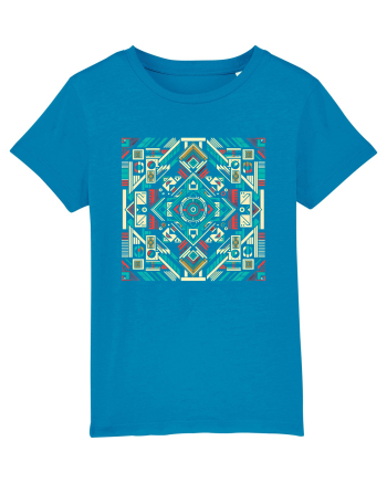 ABSTRACT GEOMETRIC MINIMALIST 8 Azur