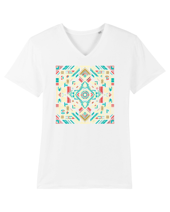 ABSTRACT GEOMETRIC MINIMALIST 8 White