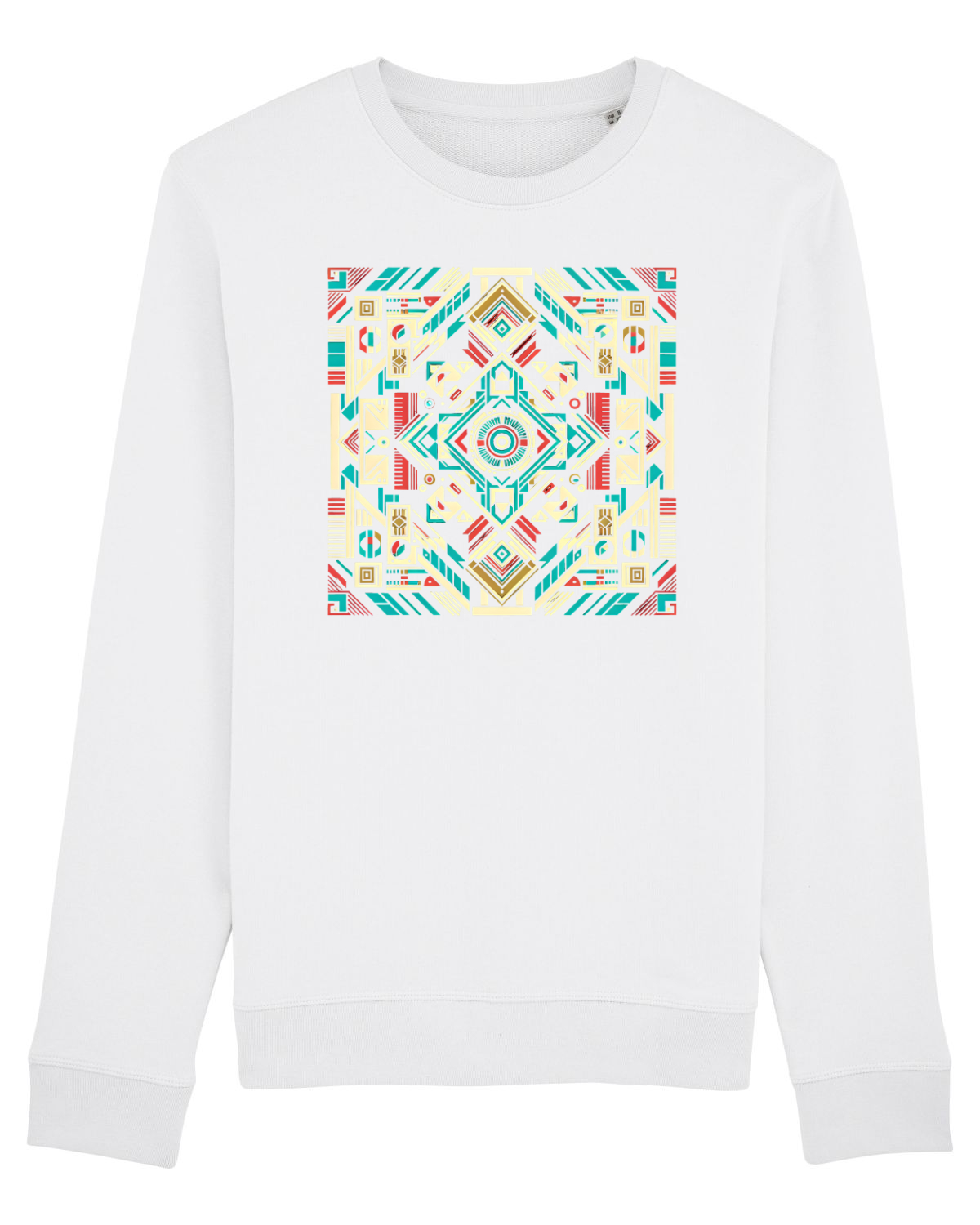 Bluză mânecă lungă Unisex Rise White