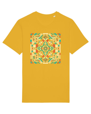 ABSTRACT GEOMETRIC MINIMALIST 8 Spectra Yellow