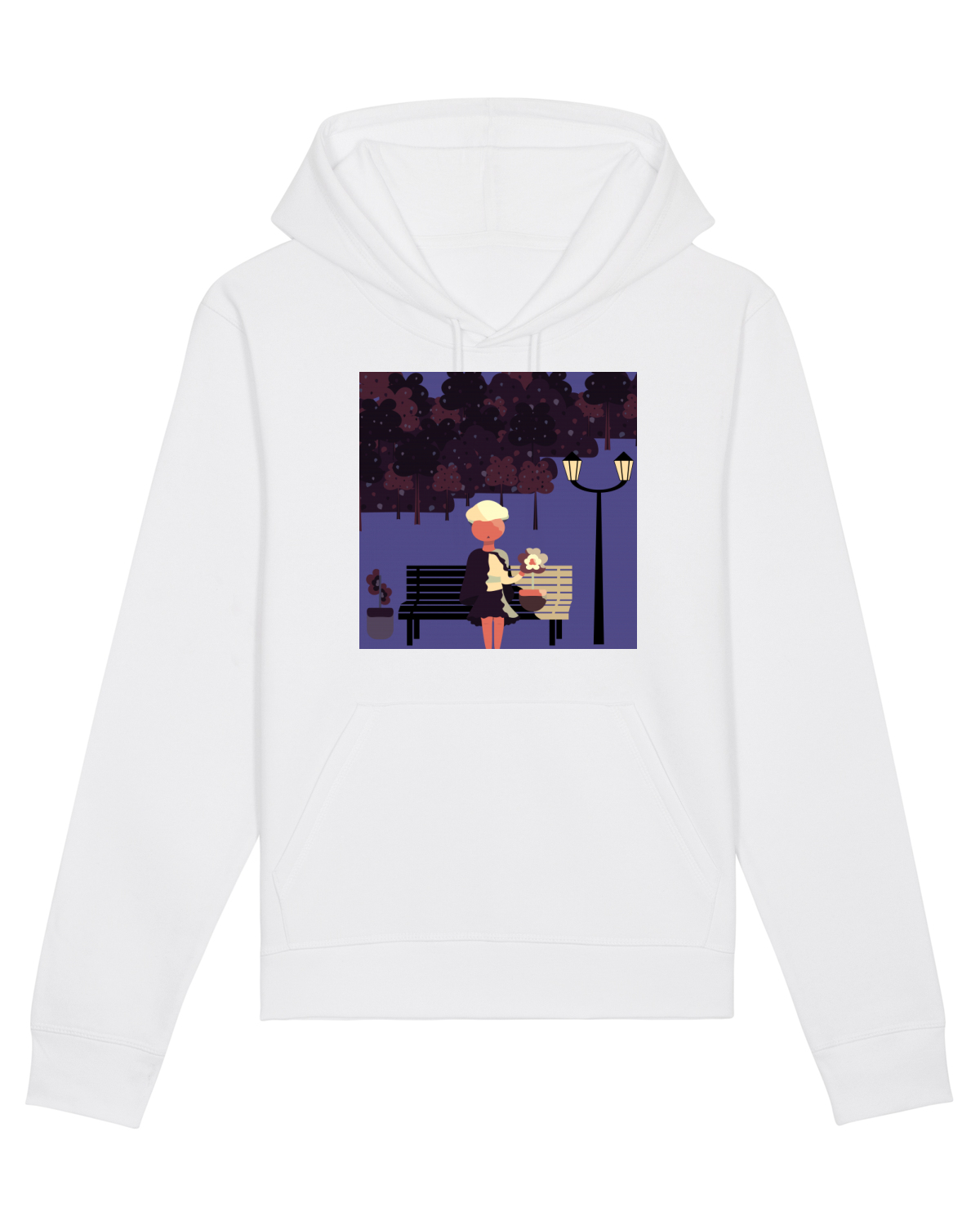 Hanorac Unisex Drummer White