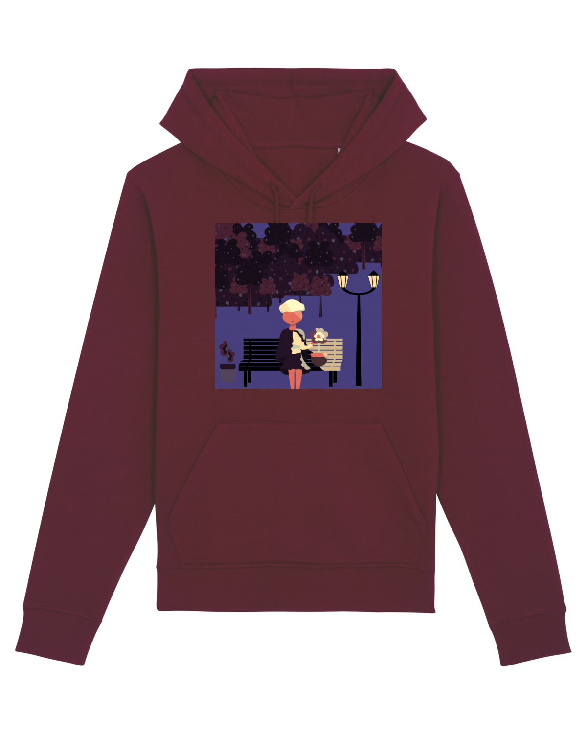 Hanorac Unisex Drummer Burgundy