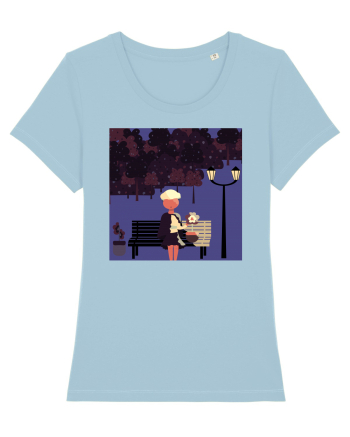Never Alone Sky Blue