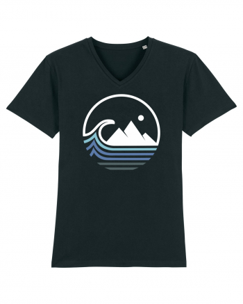 Oceans and Mountains Black