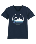 Oceans and Mountains Tricou mânecă scurtă guler V Bărbat Presenter