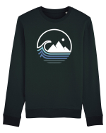 Oceans and Mountains Bluză mânecă lungă Unisex Rise