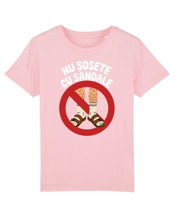 Nu Sosete cu Sandale Cotton Pink