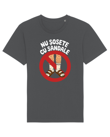 Nu Sosete cu Sandale Anthracite