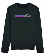 Retro Cycling Purple Bluză mânecă lungă Unisex Rise