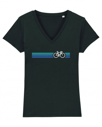 Retro Cycling Blue Black