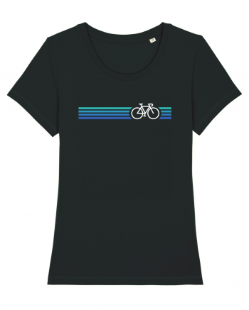 Retro Cycling Blue Black