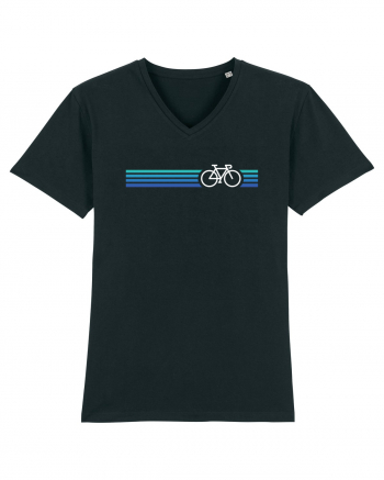 Retro Cycling Blue Black