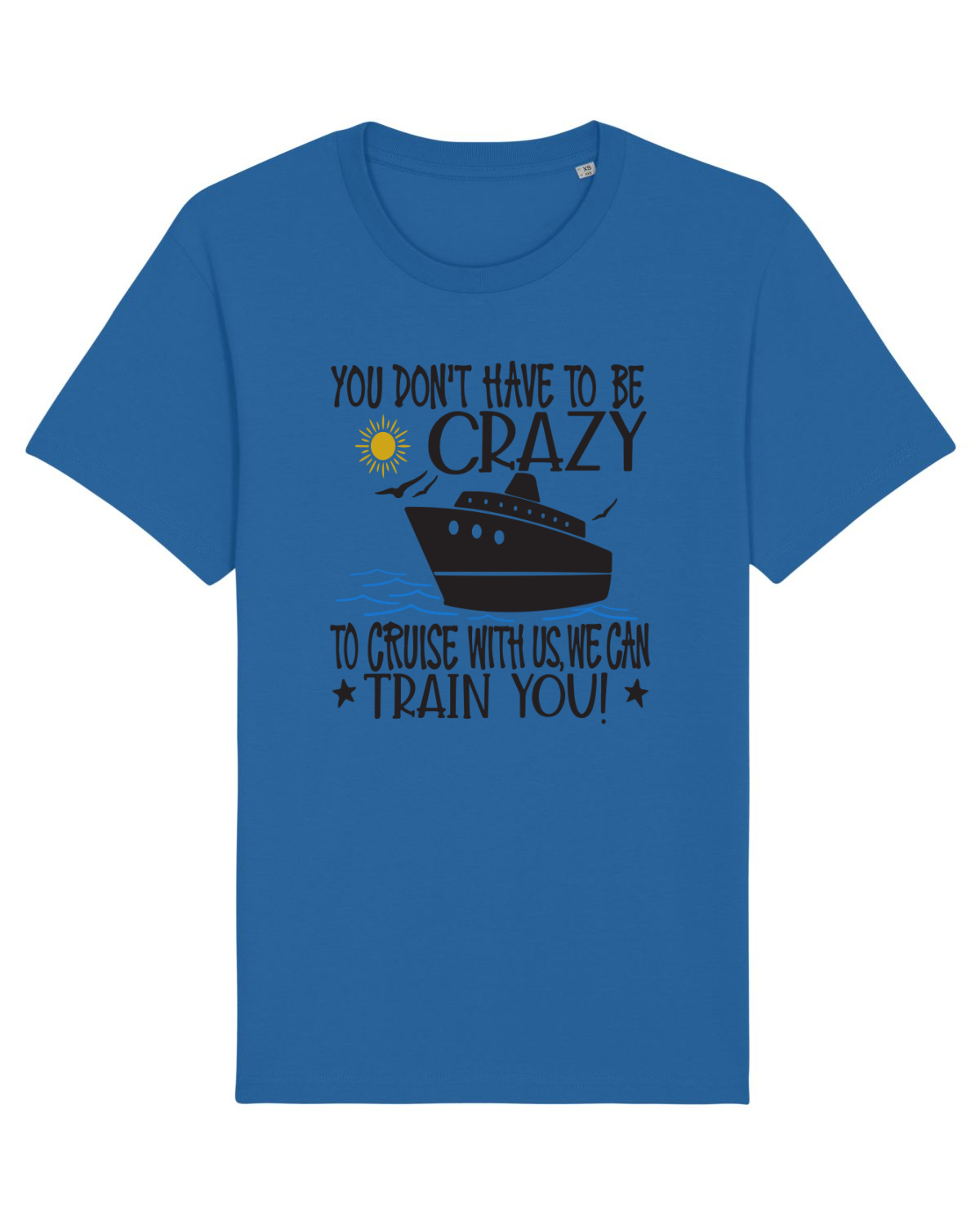 Tricou mânecă scurtă Unisex Rocker Royal Blue