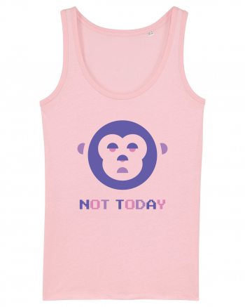 Not Today Monkey Cotton Pink