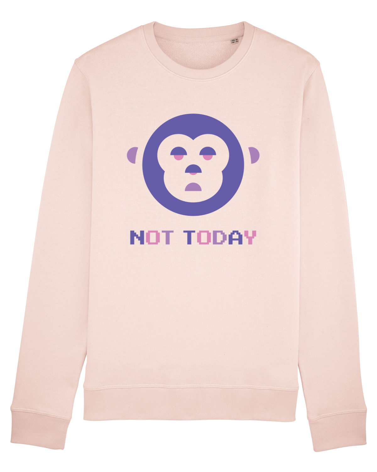 Bluză mânecă lungă Unisex Rise Candy Pink