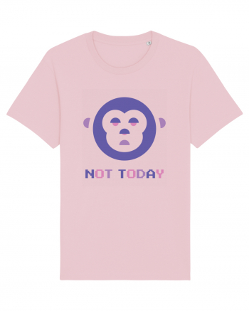 Not Today Monkey Cotton Pink