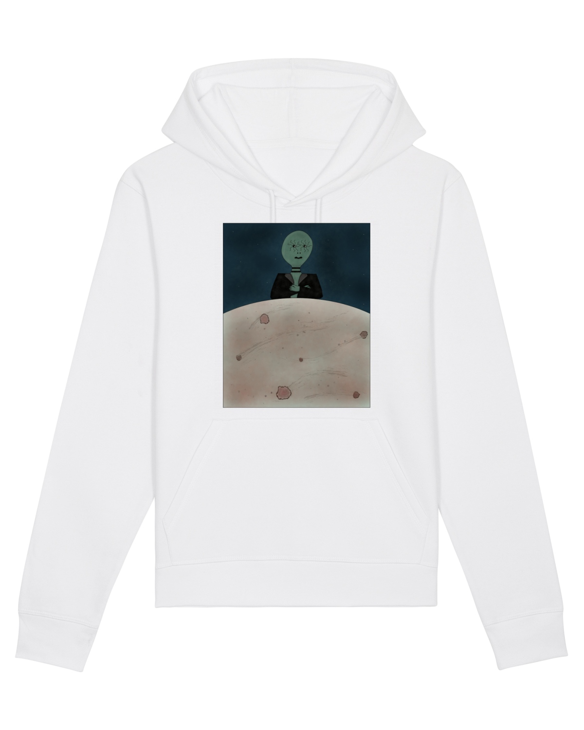 Hanorac Unisex Drummer White