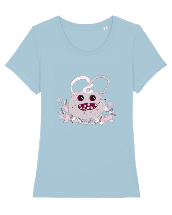 Hungry Monster Sky Blue