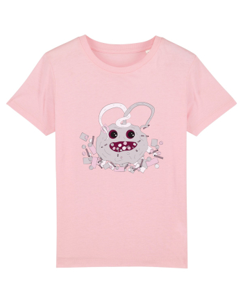 Hungry Monster Cotton Pink