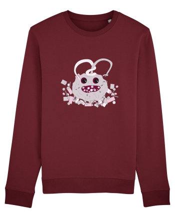 Hungry Monster Burgundy