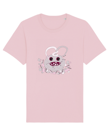 Hungry Monster Cotton Pink