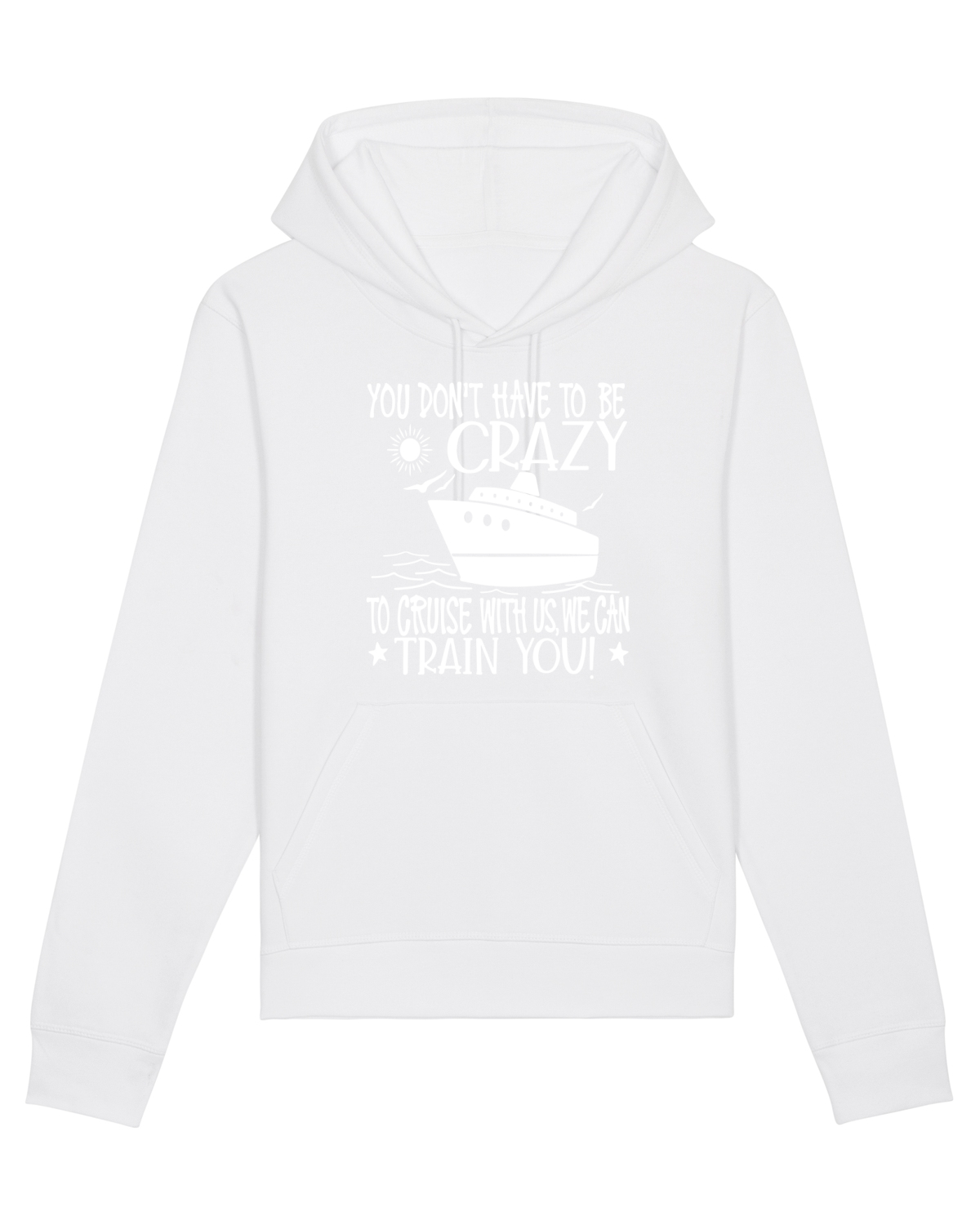 Hanorac Unisex Drummer White