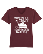 Cruise with us Tricou mânecă scurtă guler V Bărbat Presenter