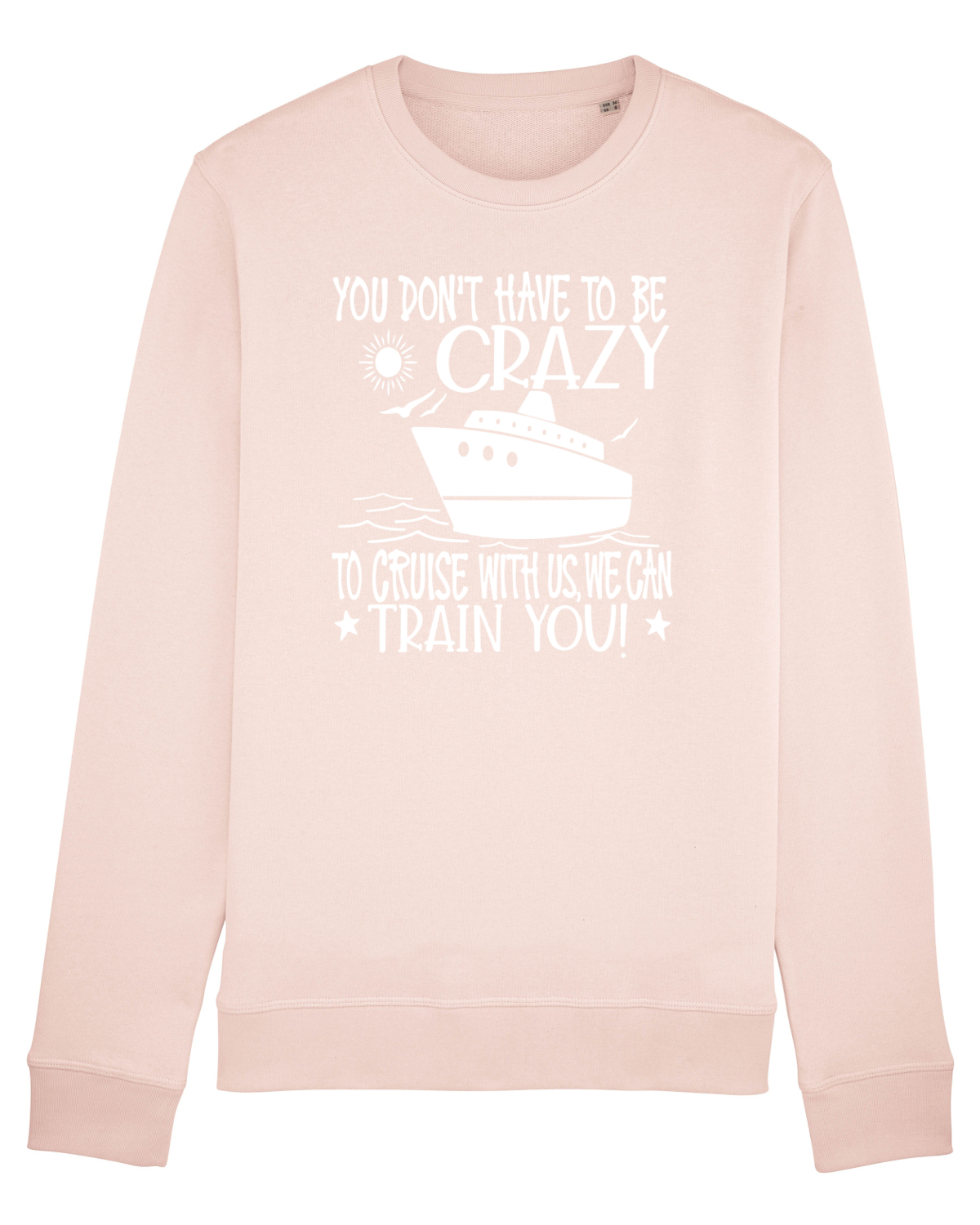 Bluză mânecă lungă Unisex Rise Candy Pink