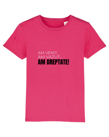 AM VENIT, am văzut,  AM DREPTATE! Raspberry