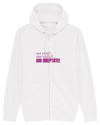 AM VENIT, am văzut, AM DREPTATE!  White