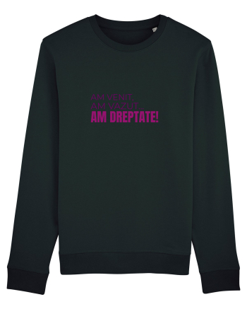 AM VENIT, am văzut, AM DREPTATE!  Black