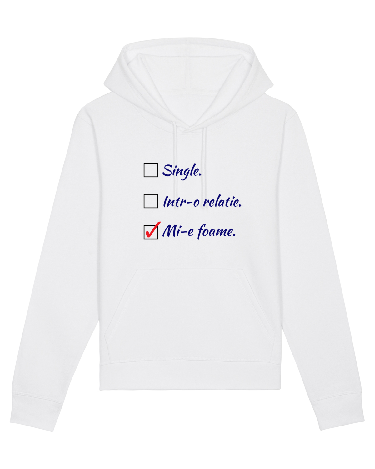 Hanorac Unisex Drummer White