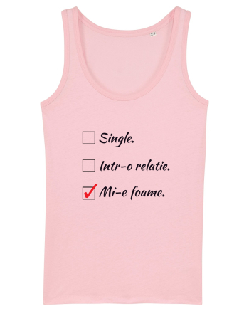 Single. Într-o relație. Mie foame. Cotton Pink