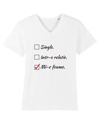 Single. Într-o relație. Mie foame. White