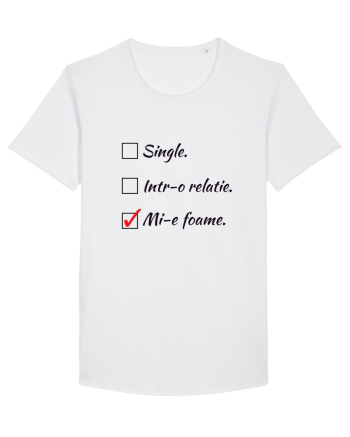 Single. Într-o relație. Mie foame. White