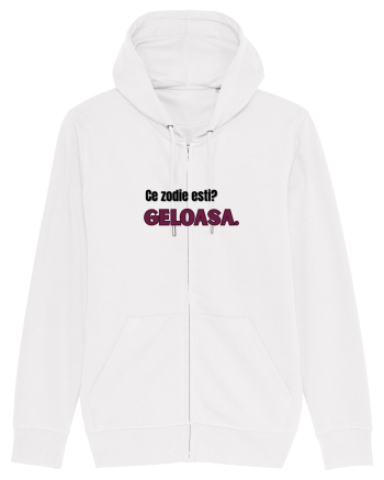 Ce zodie ești? Geloasă  White
