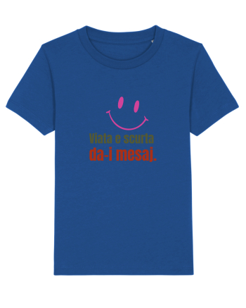 Viata e scurta. Da-i mesaj  Majorelle Blue