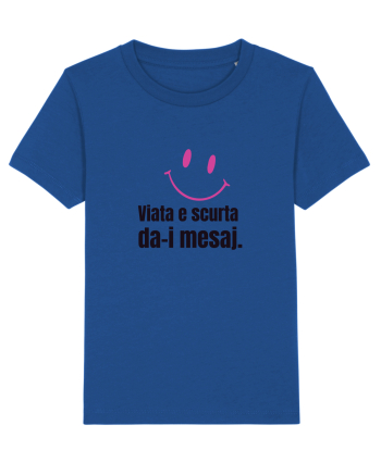 Viata e scurta. Da-i mesaj  Majorelle Blue