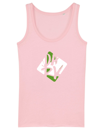 DARK (verde, alb) Cotton Pink