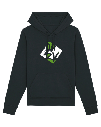 DARK (verde, alb) Black