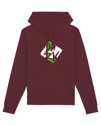 DARK (verde, alb) Burgundy