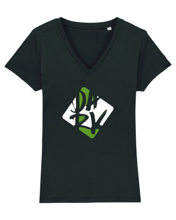 DARK (verde, alb) Black